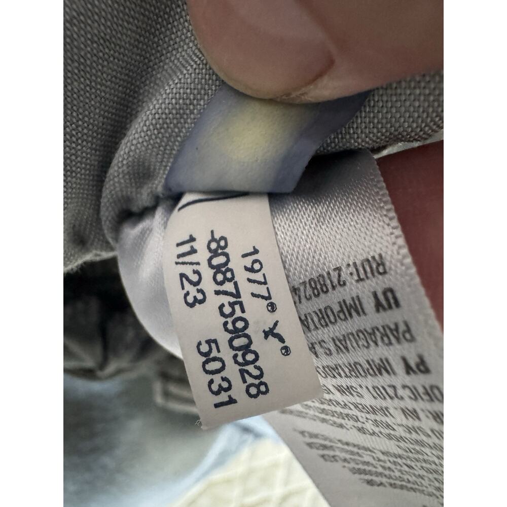 American Eagle Outfitters Women’s Gray Stretch Cargo Pants Regular Straight - Picture 9 of 11